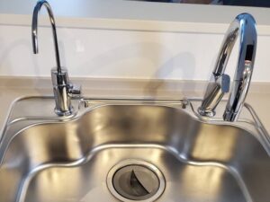 神奈川のキッチン取付け隊　浄水栓を後付け　施工後